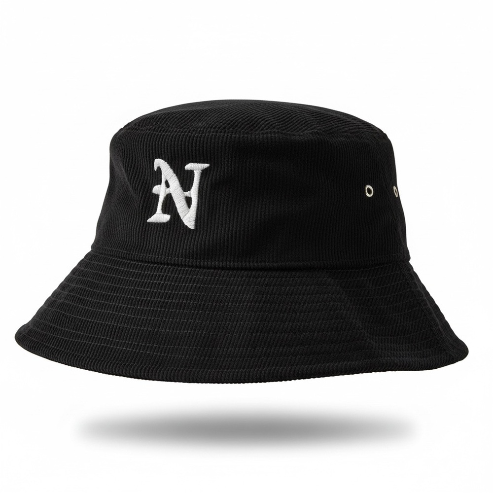 Nahmias Bucket Hat withEmbroidered Logo